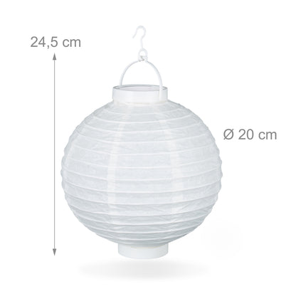 LED lanterns white 10 pcs