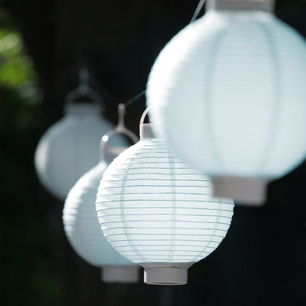 LED lanterns white 10 pcs