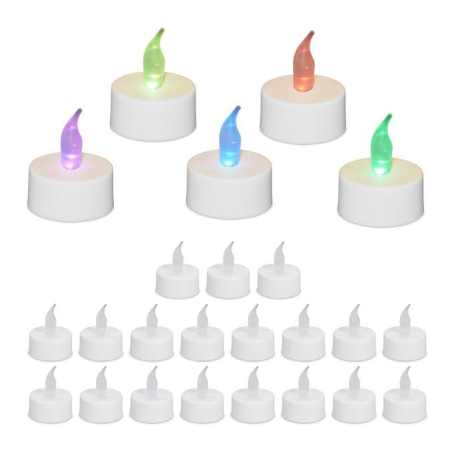 LED light lanterns with color change, 24 pcs
