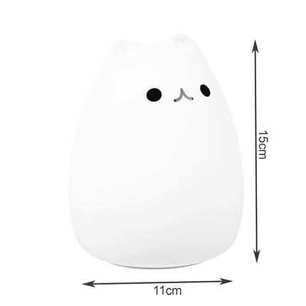 LED night lamp - kitty