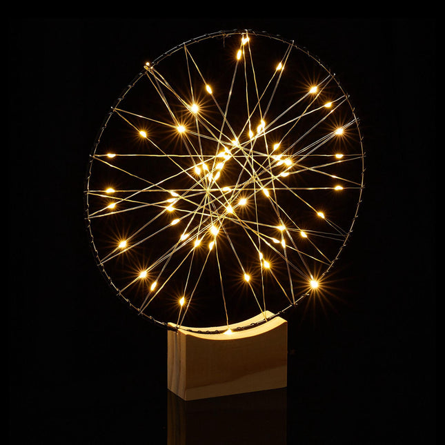 LED ring decoration 25 cm