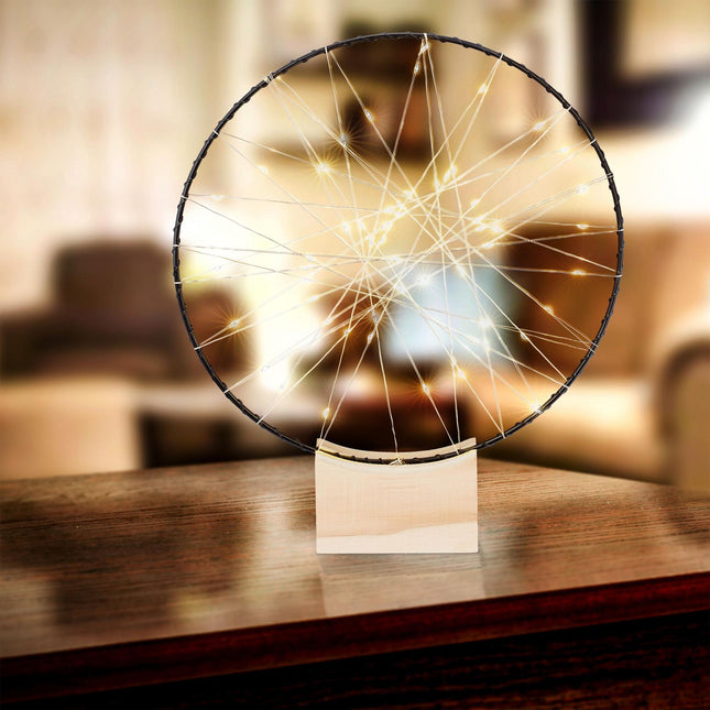 LED ring decoration 25 cm