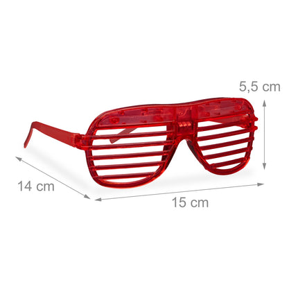 LED shutter shades
