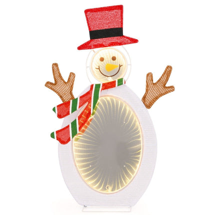 LED snowman with 2 tunnel lights Christmas figure Christmas lights