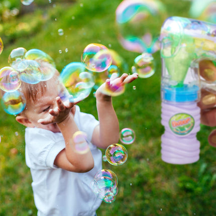 LED soap bubble gun