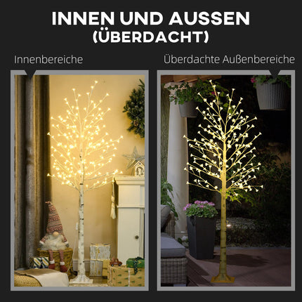 LED cherry tree, 180 LEDs, 3 brightness levels, 180 cm