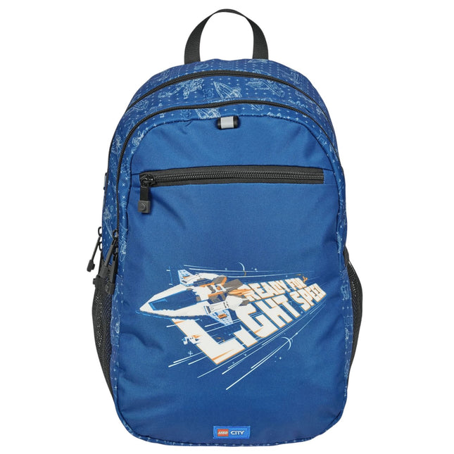 LEGO CITY Space Explorer Backpack, Extended Size, Durable Design