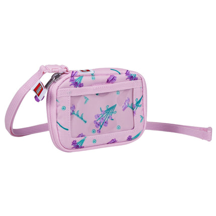 LEGO Card Wallet with Floral Design for Kids and Adults