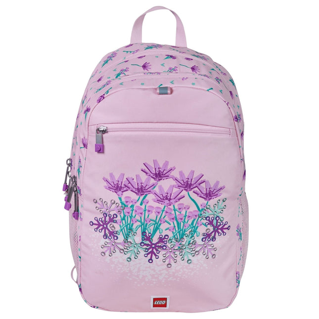 LEGO Extended Backpack with Floral Design and Large Capacity