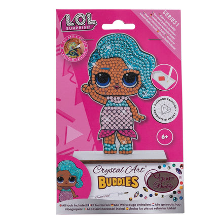 L.O.L. Surprise Art Set With Crystals, Splash Queen