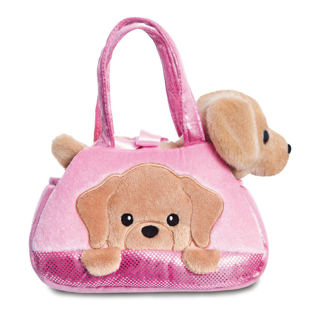 Labrador Plush Toy in Bag, 20 cm Size, Soft and Cuddly