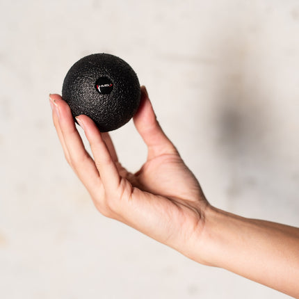 Lacrosse Massage Ball – Single, Black, Durable