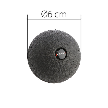 Lacrosse Massage Ball – Single, Black, Durable