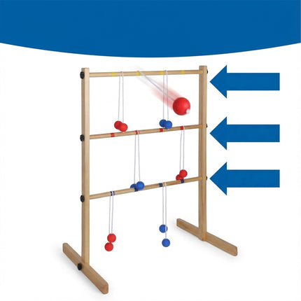 Ladder Golf Game with Pine Wood Frame