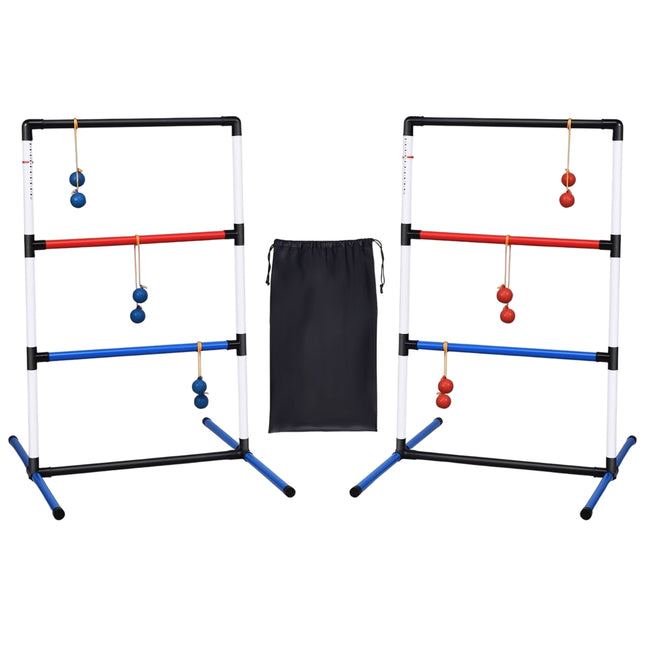 Ladder Golf Set for Indoor-Outdoor Play with 6 Balls