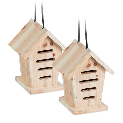 Ladybug house set of 2