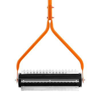 Lake Weed Roller, 14.1 Ft Stainless Steel, 6 Blades
