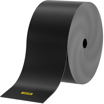 Landscape Edging, 60 Ft x 10 In, Flexible HDPE, Black