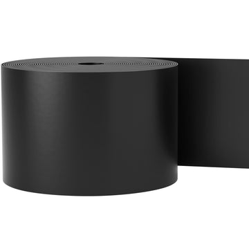 Landscape Edging, 80 Ft x 10 In, Flexible HDPE, Black
