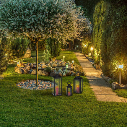 Lanterns 3 pcs. black