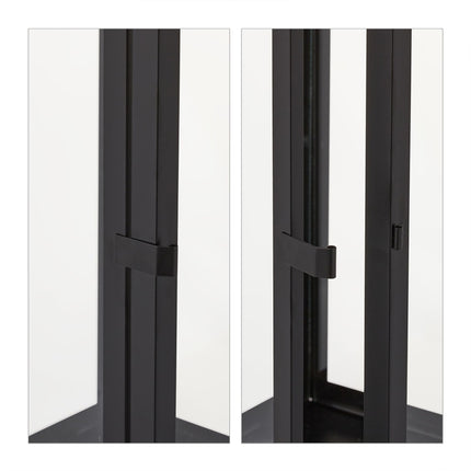 Lanterns 3 pcs. black