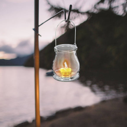 Lantern transparent set of 12