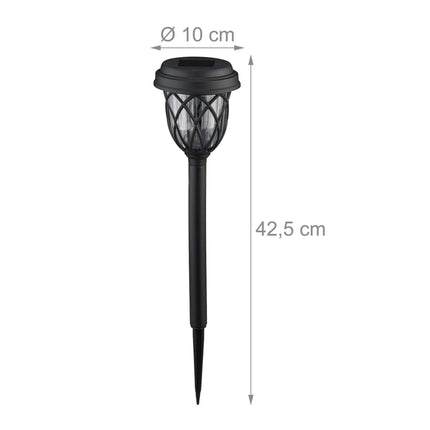 Lantern with solar cell lamp