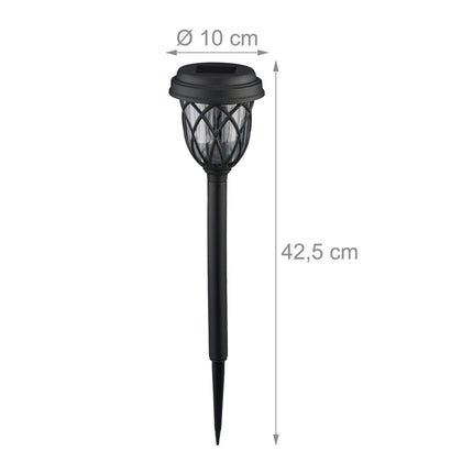 Lantern with solar cell lamp