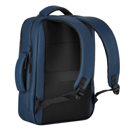 Laptop Backpack, Blue, USB-C Charging Port, 15L