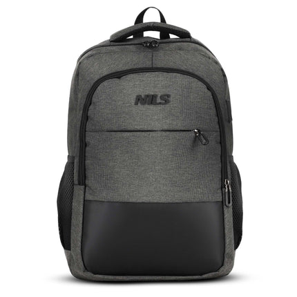 Laptop Backpack, USB-C Charging Port, 18L Grey