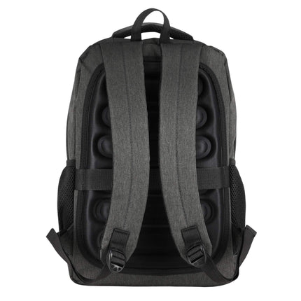Laptop Backpack, USB-C Charging Port, 18L Grey