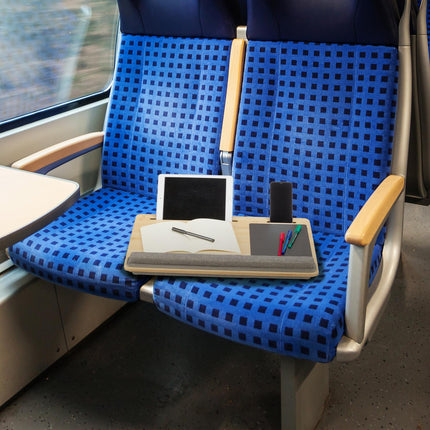 Laptop pad with 2 holders