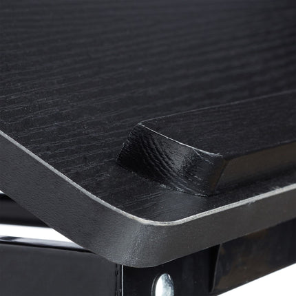 Laptop table for the bed black