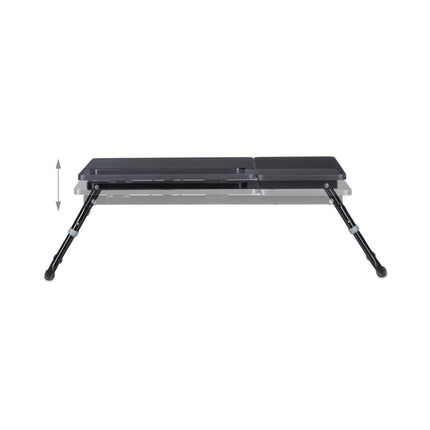 Laptop table for the bed black