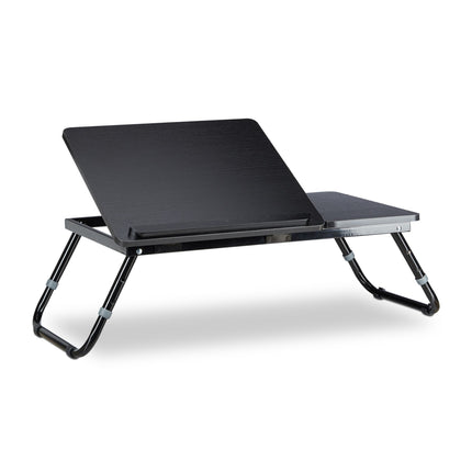Laptop table for the bed black