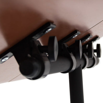 Laptop table wood adjustable height