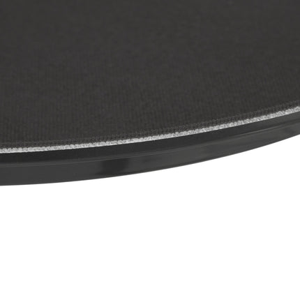 Large Black Serving Trays, Set of 2, Ø40cm