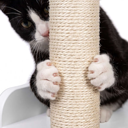 Large Cat Tree with Litter Cabinet & Sisal Posts