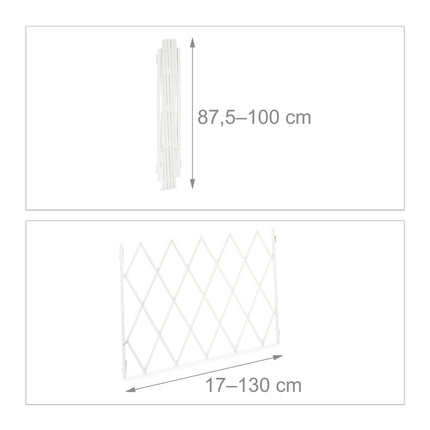 Large Dog Barrier, Natural Bamboo