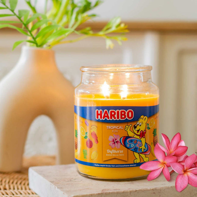 Large Glass Jar Scented Candle – Sweet Fragrance
