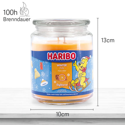 Large Glass Jar Scented Candle – Sweet Fragrance