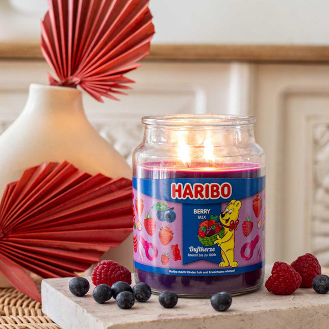 Large Glass Jar Scented Candle – Sweet Fragrance