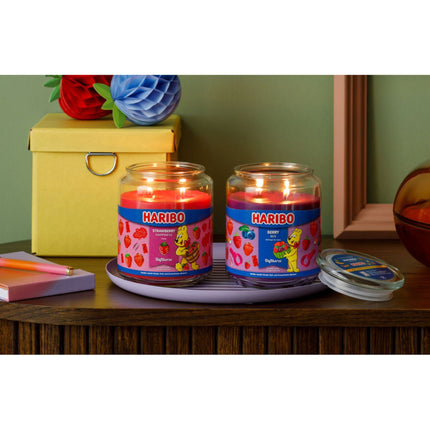 Large Glass Jar Scented Candle – Sweet Fragrance