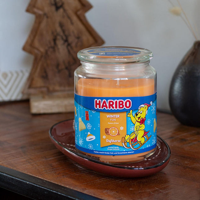 Large Glass Jar Scented Candle – Sweet Fragrance