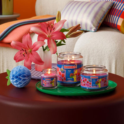 Large Glass Jar Scented Candle – Sweet Fragrance