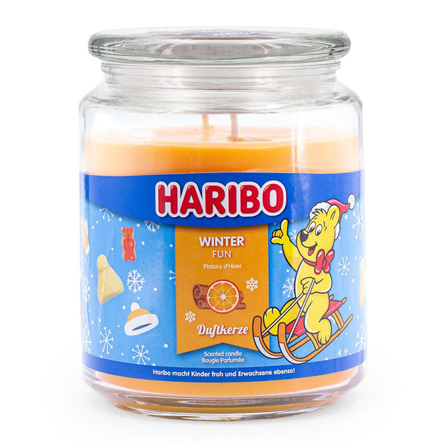 Large Glass Jar Scented Candle – Sweet Fragrance