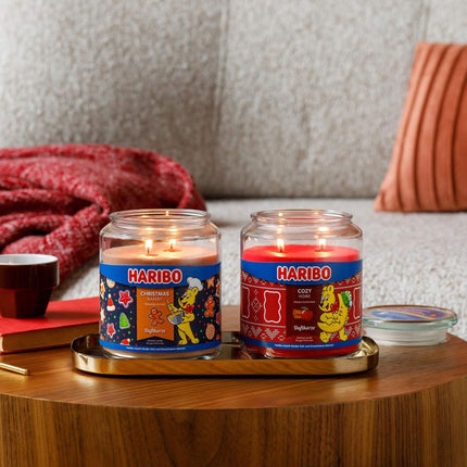 Large Glass Jar Scented Candle – Sweet Fragrance