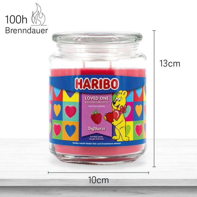 Large Glass Jar Scented Candle – Sweet Fragrance