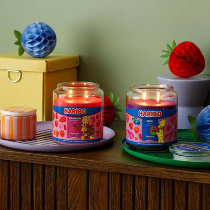 Large Glass Jar Scented Candle – Sweet Fragrance