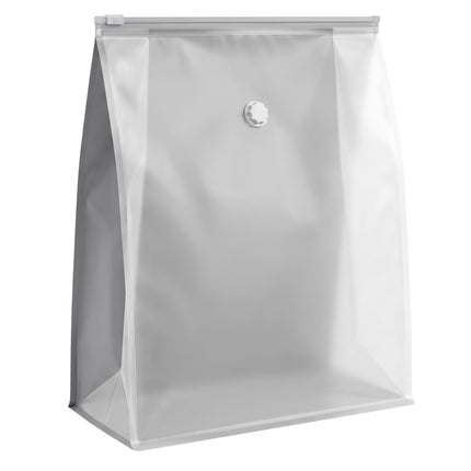 Large Grey Vacuum Storage Bags, 100x80 cm, 10-Pack